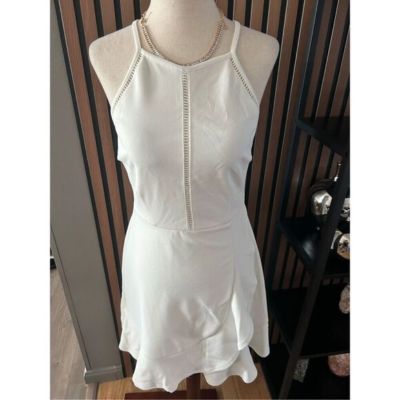 Speechless white short sleeveless dress short bachelorette night size small - Picture 1 of 5